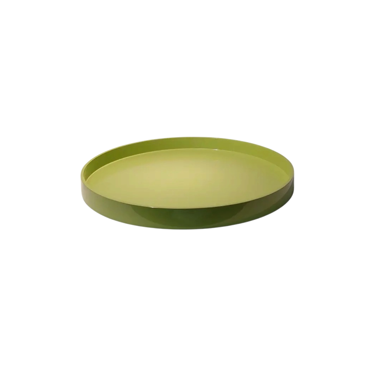 Round Lacquer Tray