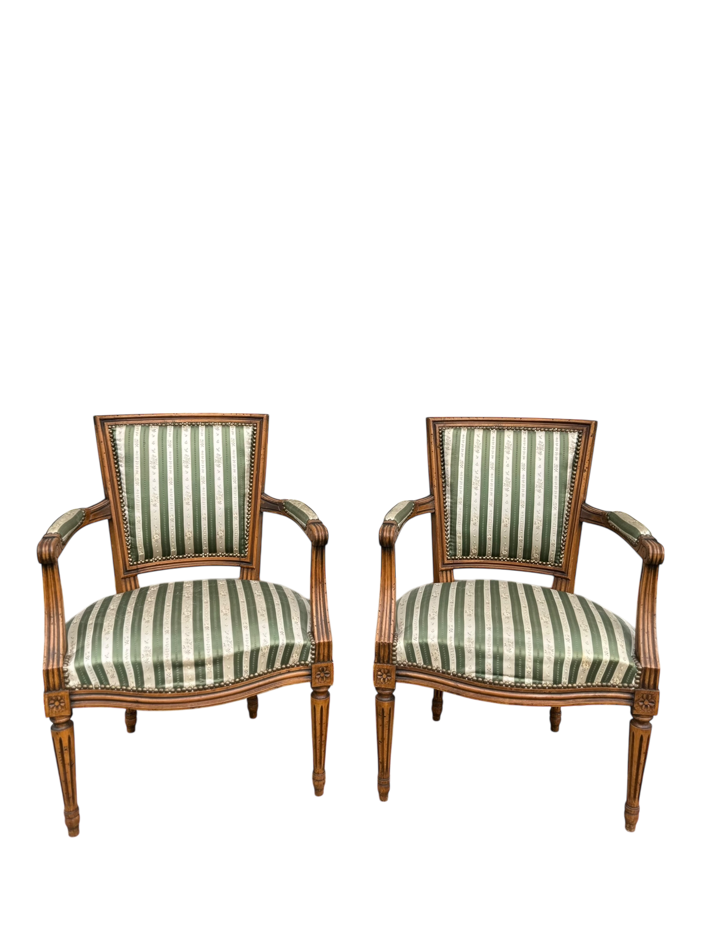 Pair of Louis XVI Armchairs