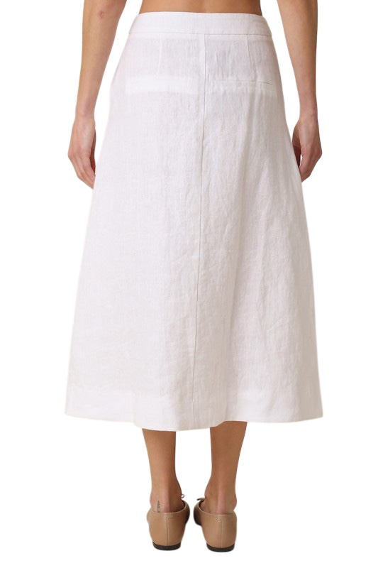 Linen Maxi Skirt - 2 Colors