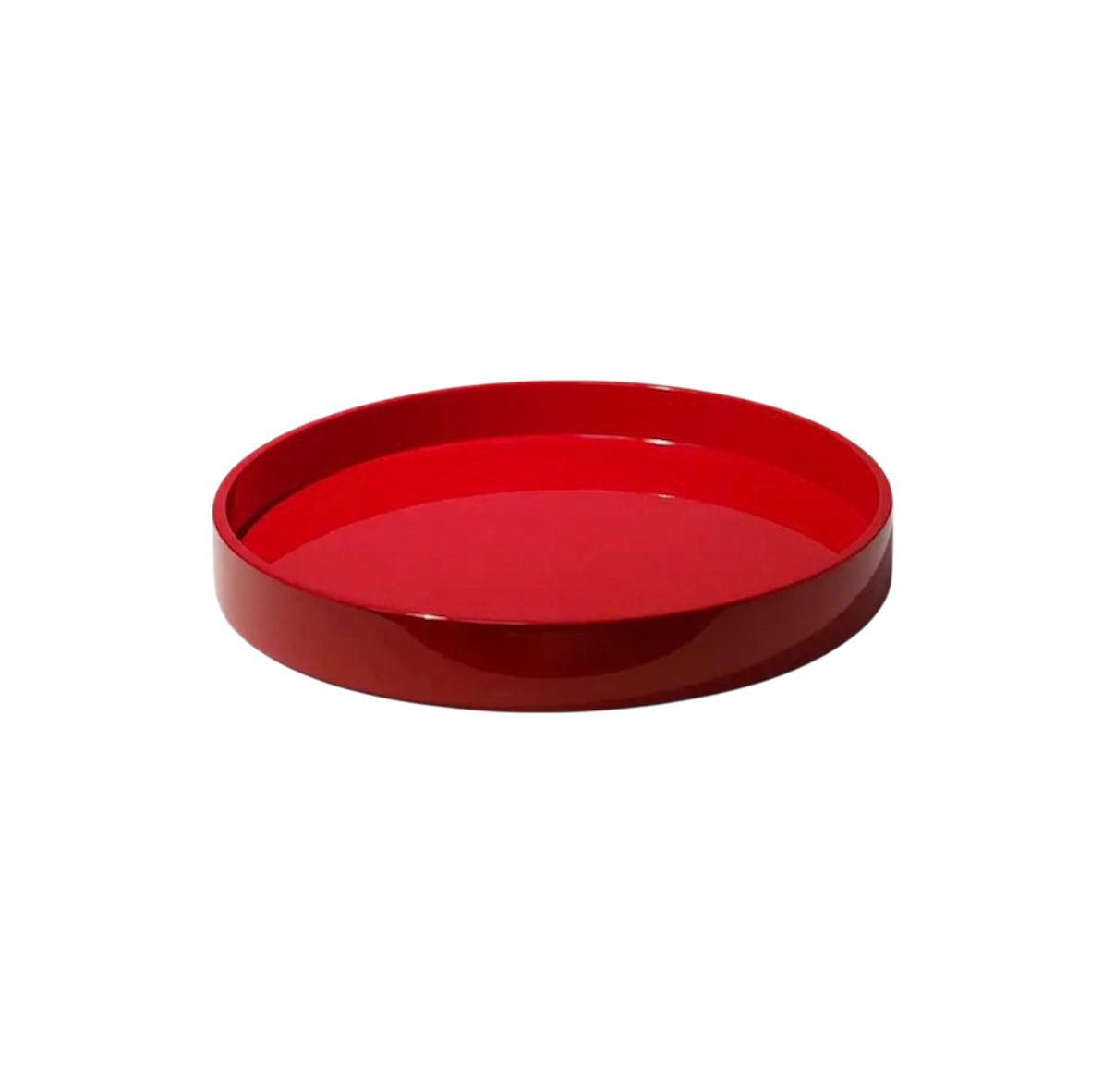 Round Lacquer Tray