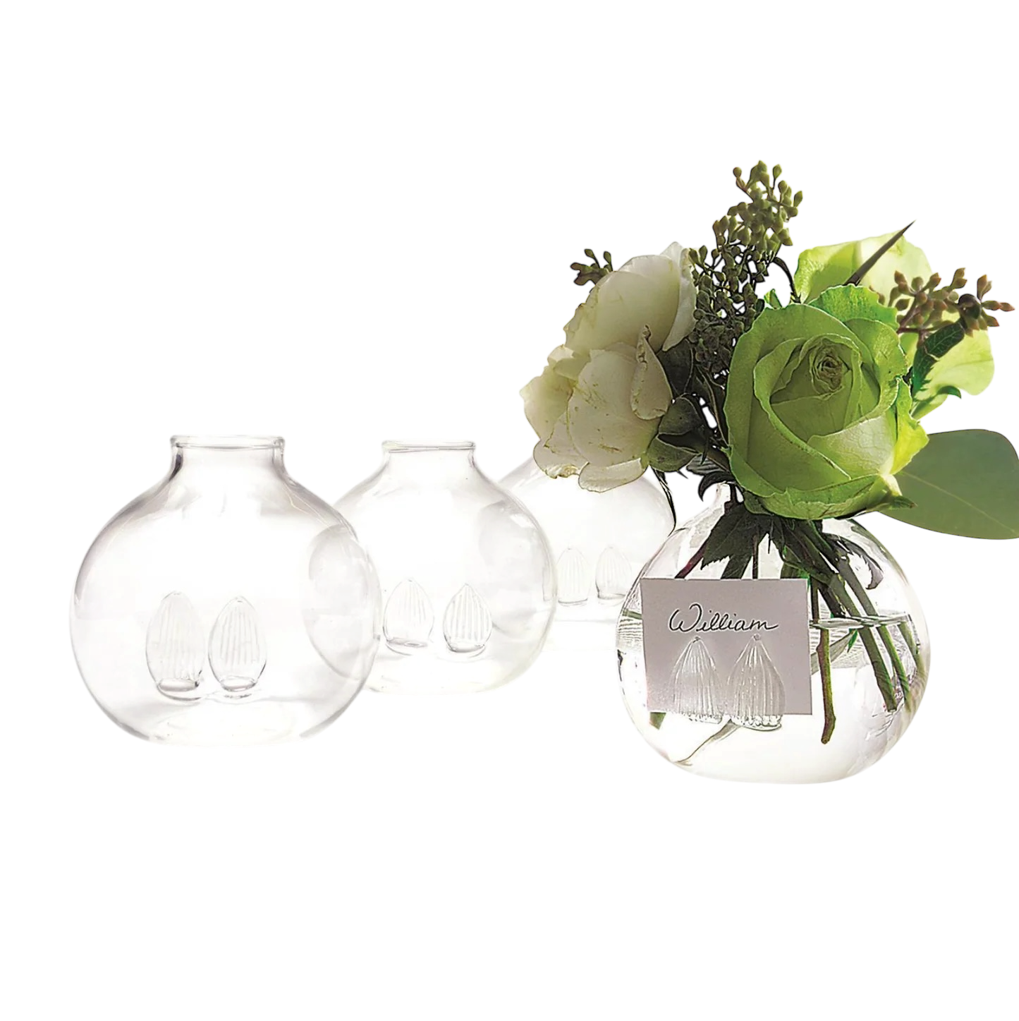 Place Card Holder and Vase Set