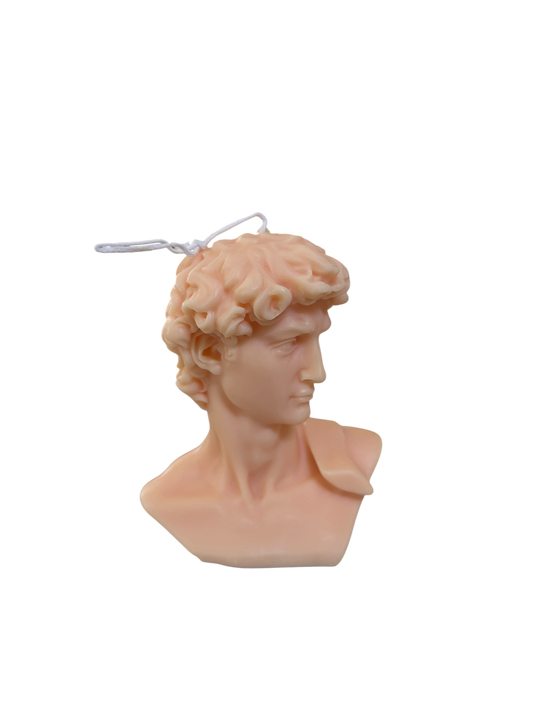 David Bust Candle