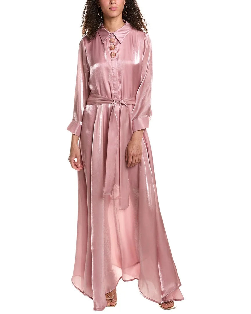 Iridescent Pink Midi