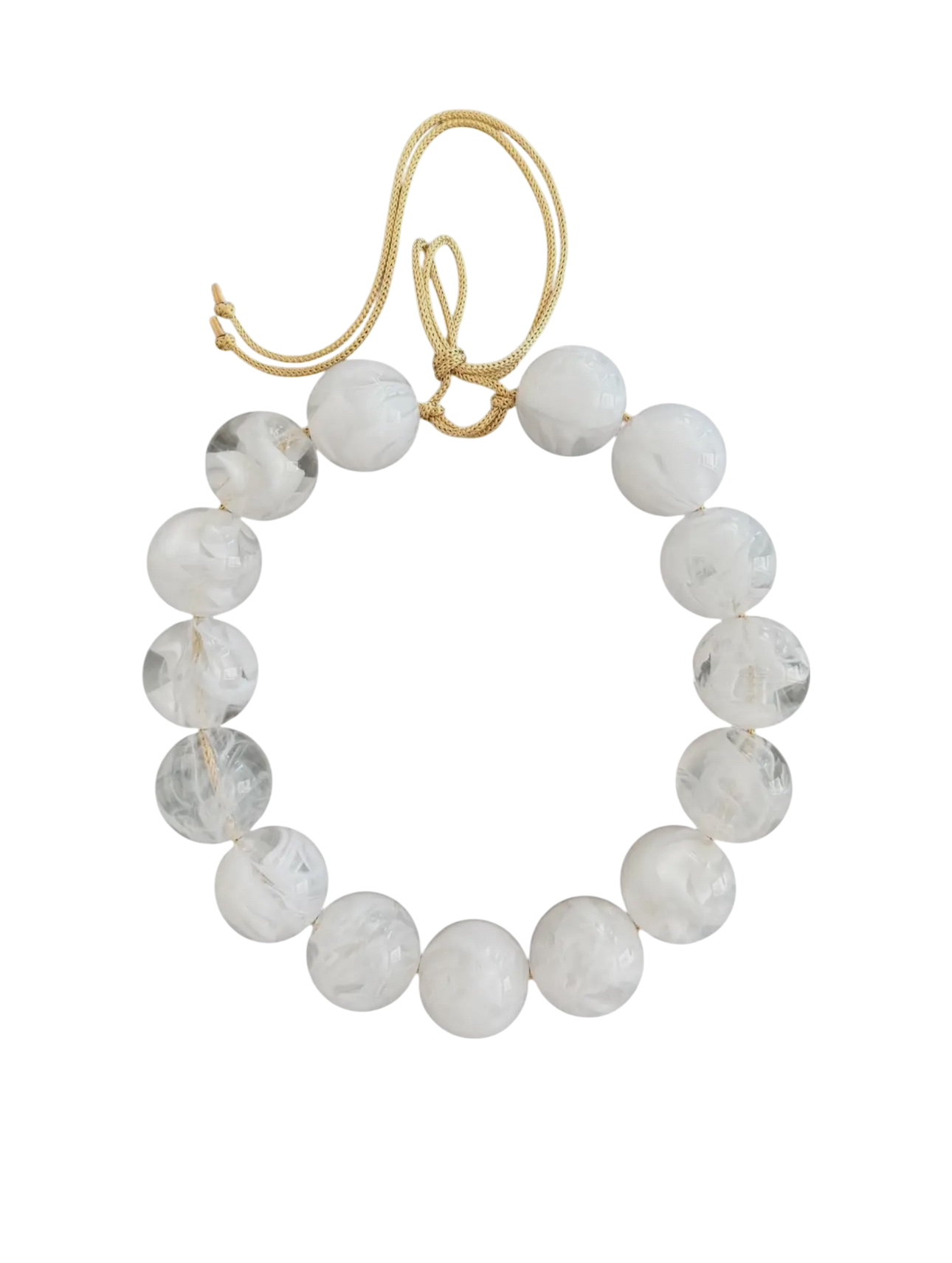 Chunky Beaded Necklace - 24mm