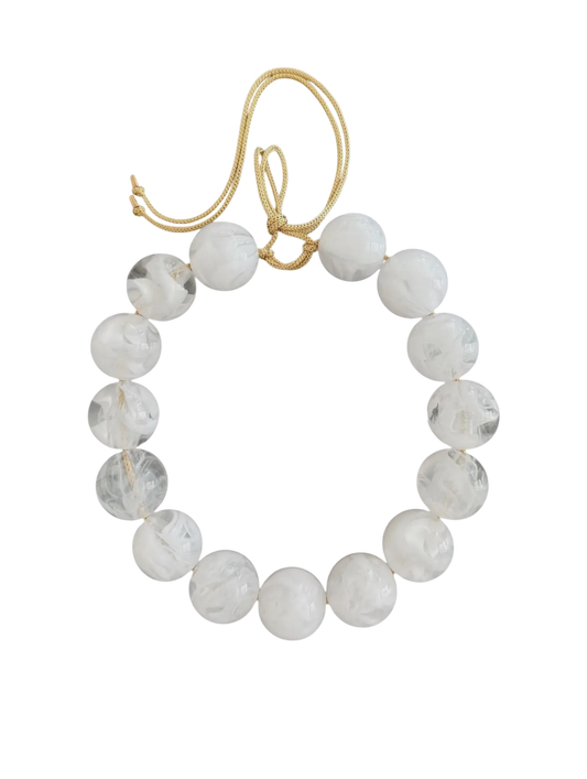 Chunky Beaded Necklace - 24mm