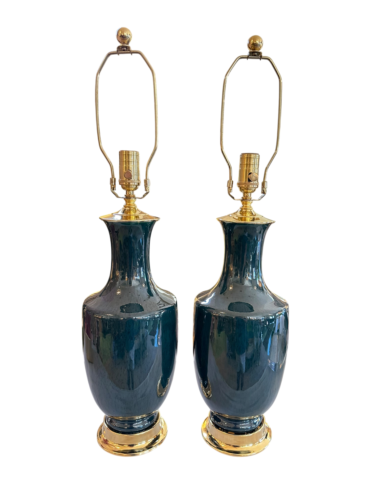 Vernon Lamp in Glossy Mallard