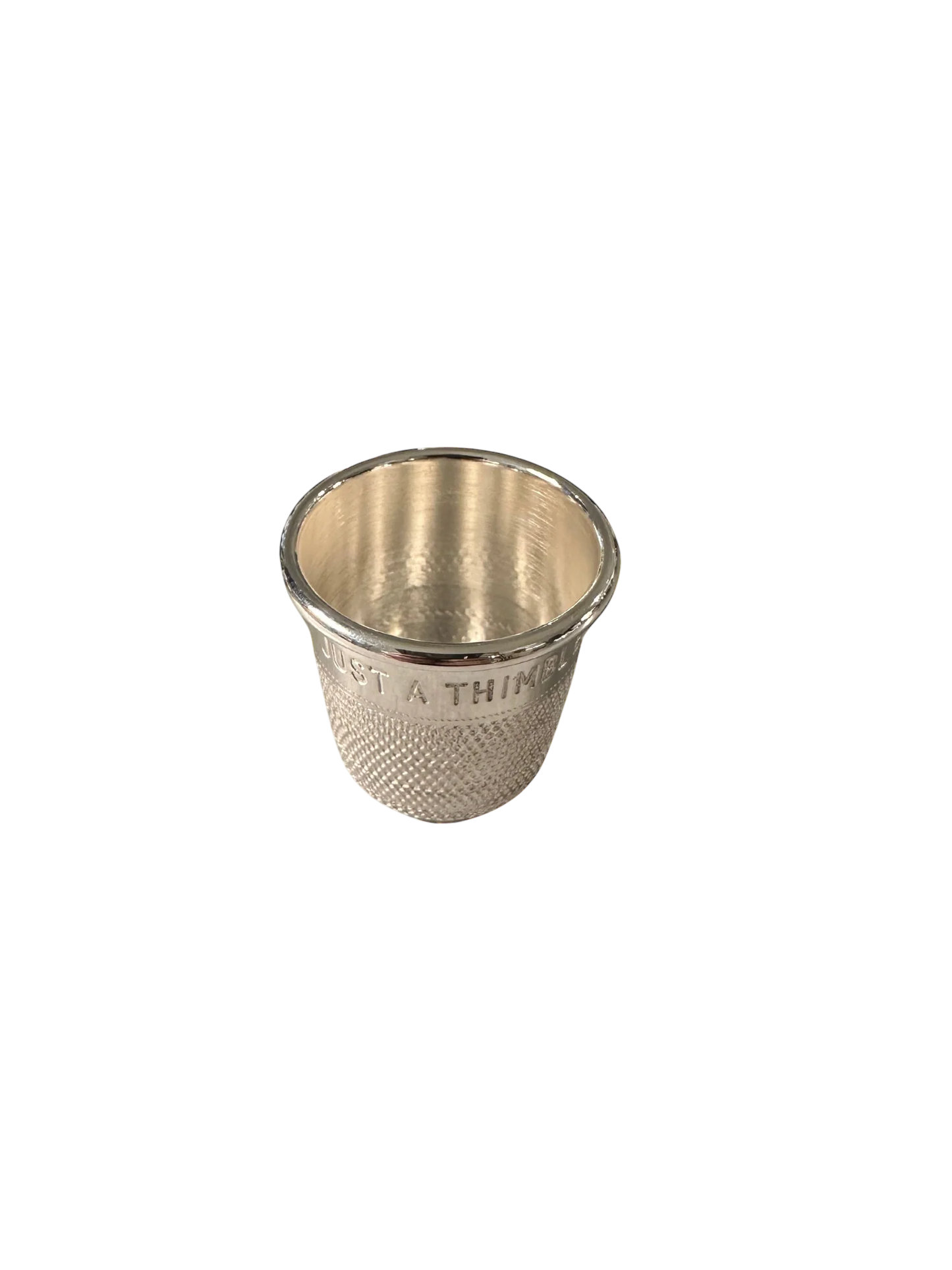 Vintage Thimble Bar Jigger, 1.5"H