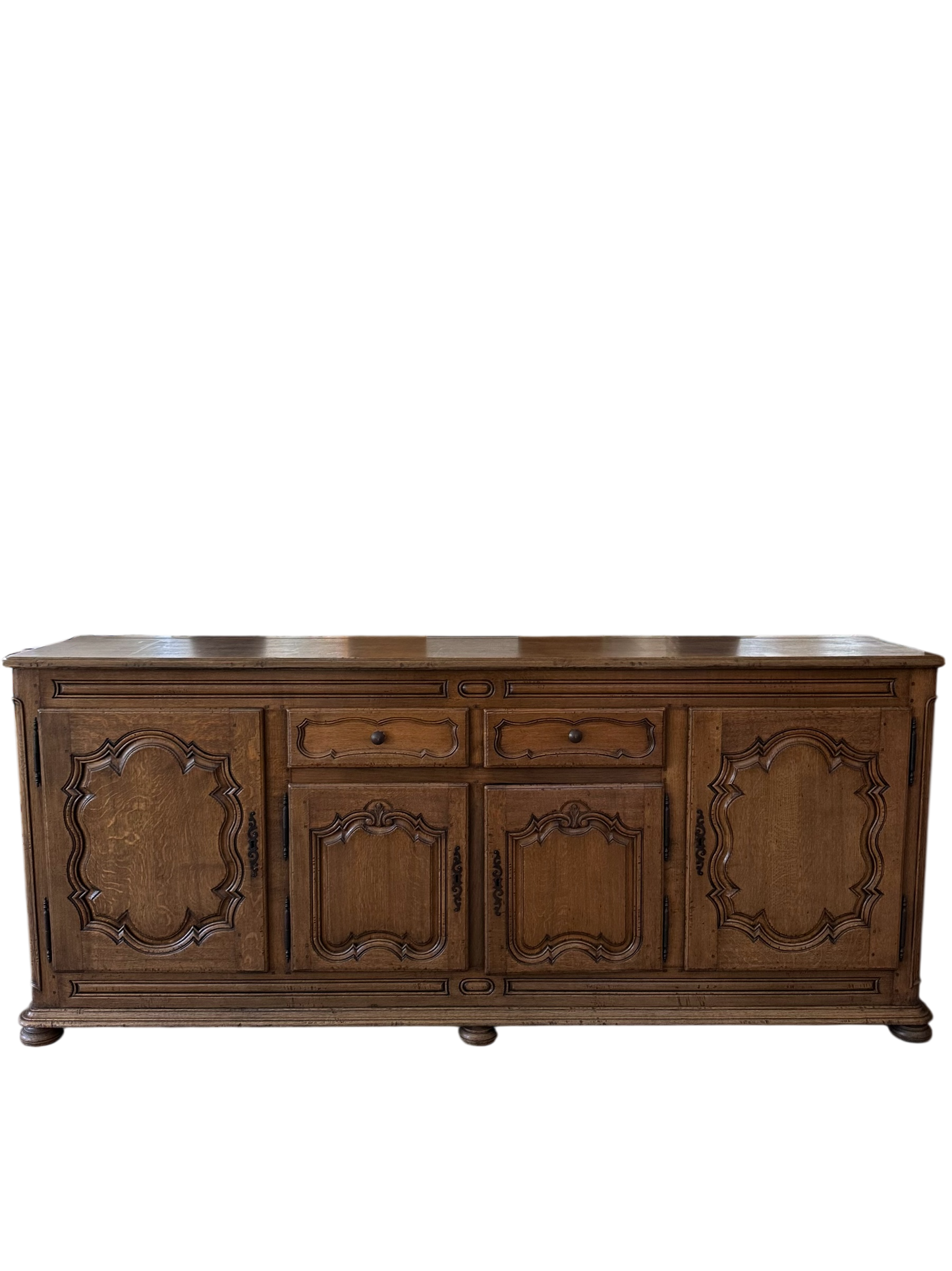 19th Century French Four Door / Two Drawer Buffet