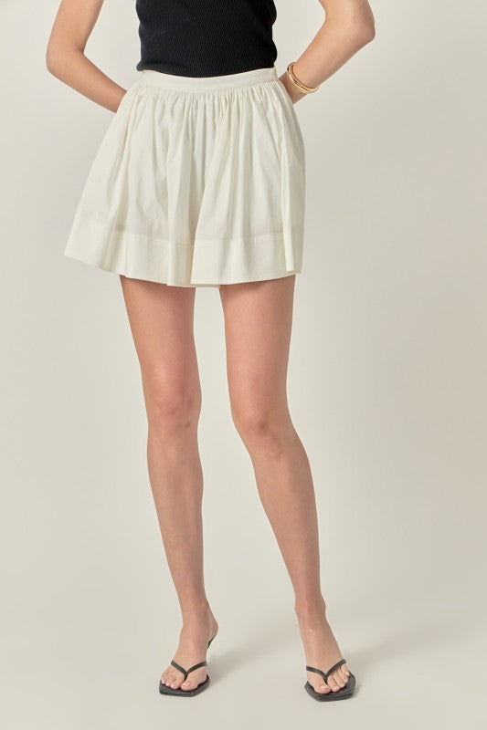 Flared Mini Skort