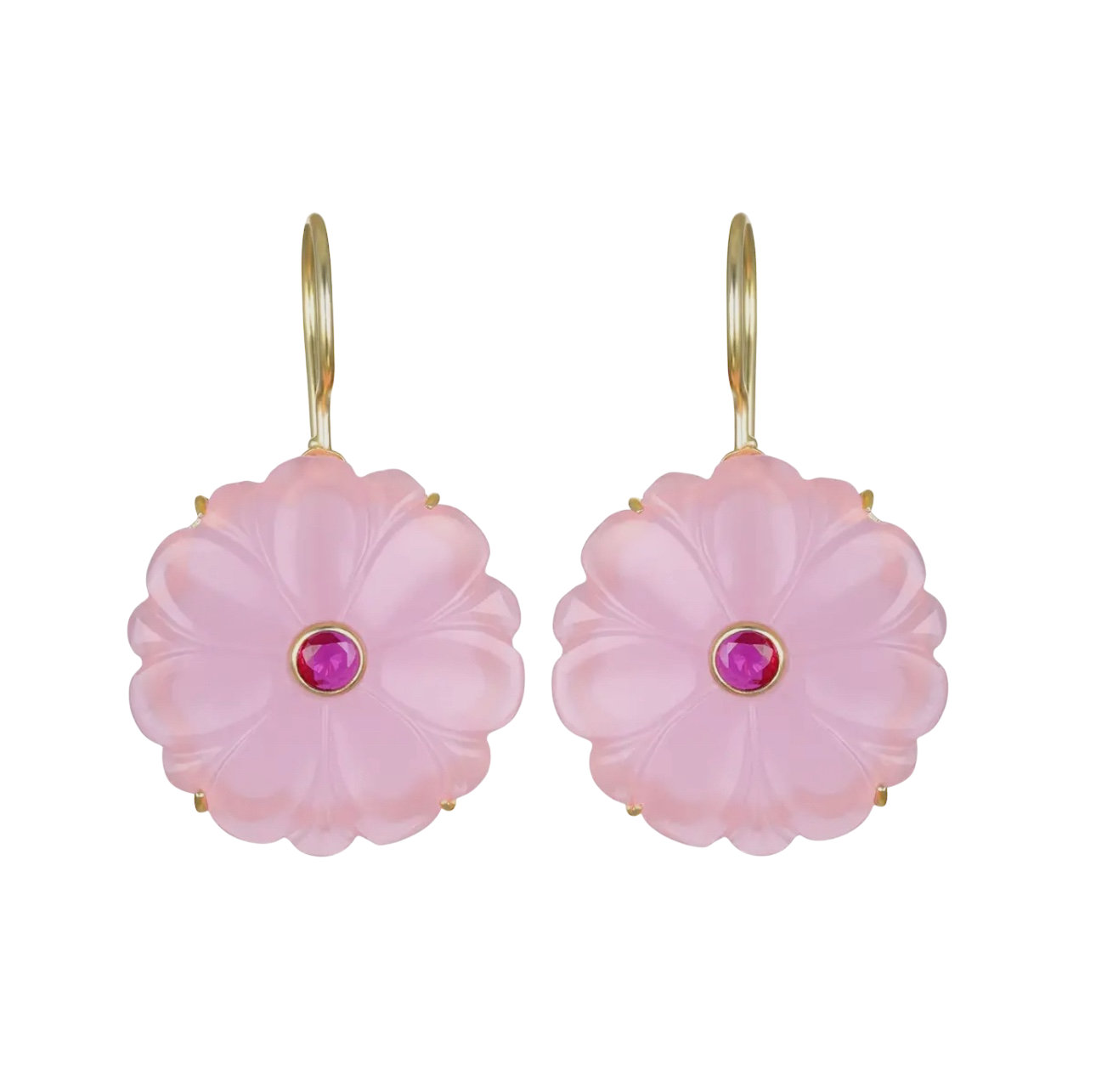 Magnolia Earring-Strawberry