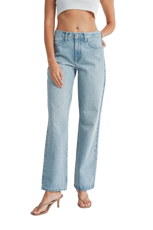 Relaxed Light Denim Jean