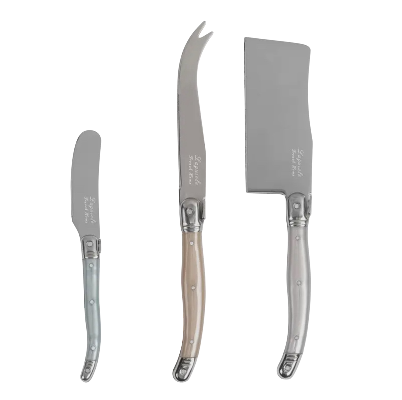 3-Piece Laguiole Cheese Knife Set