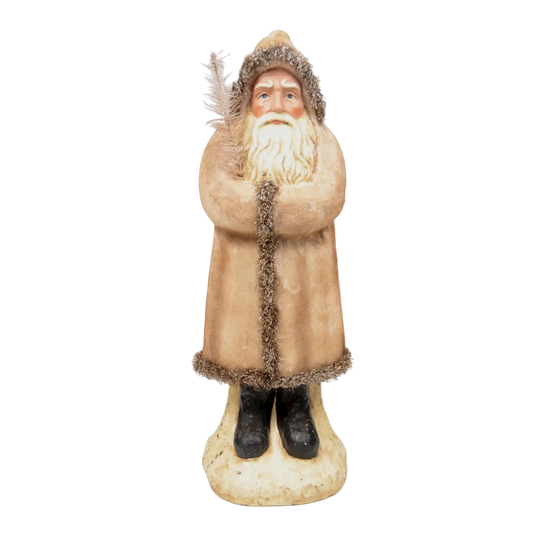 16" Ivory Velvet Belsnickle