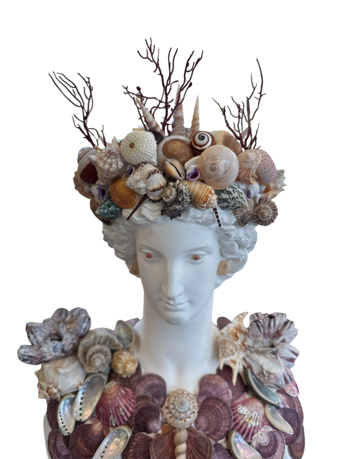 Jenn Leverett Art - Shell Encrusted Goddess
