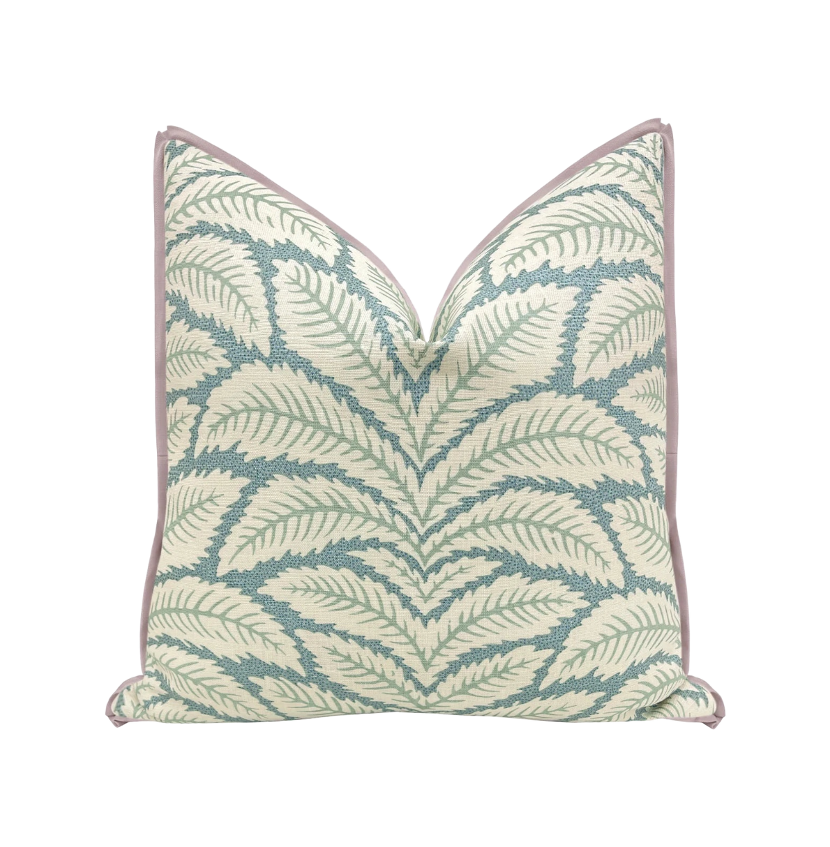 Talavera Linen w/ lilac Back 24x24
