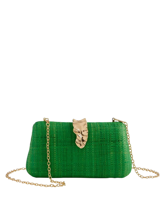 Green Banana Leaf Clutch