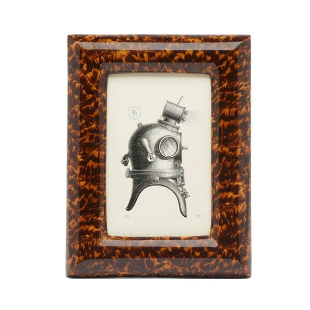 High Gloss Faux Tortoise Frame