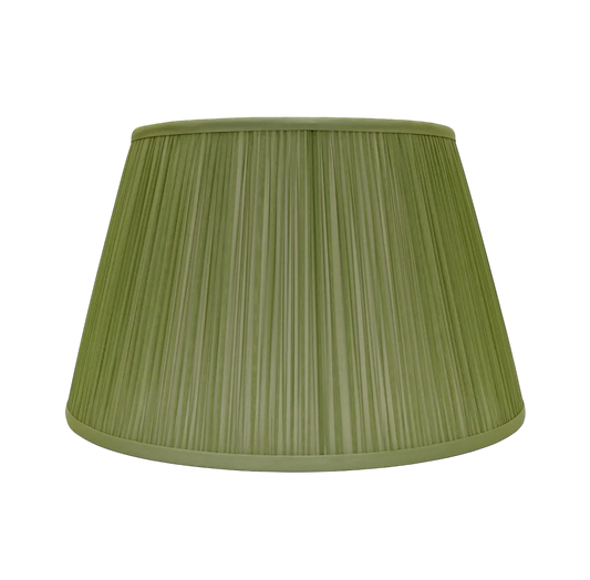 11”T x 16”B x 10”H Shirred Silk Shades