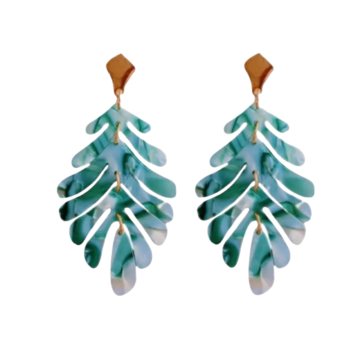 Palm Drop Earrings