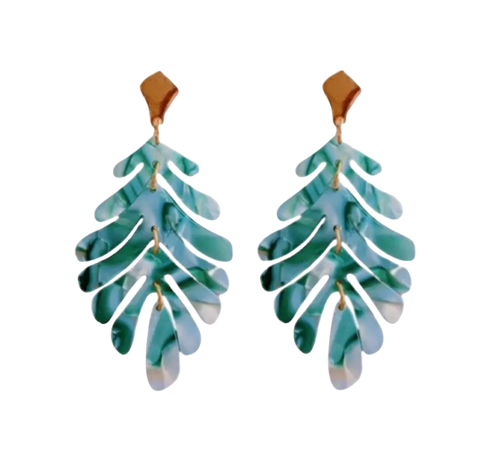 Palm Drop Earrings