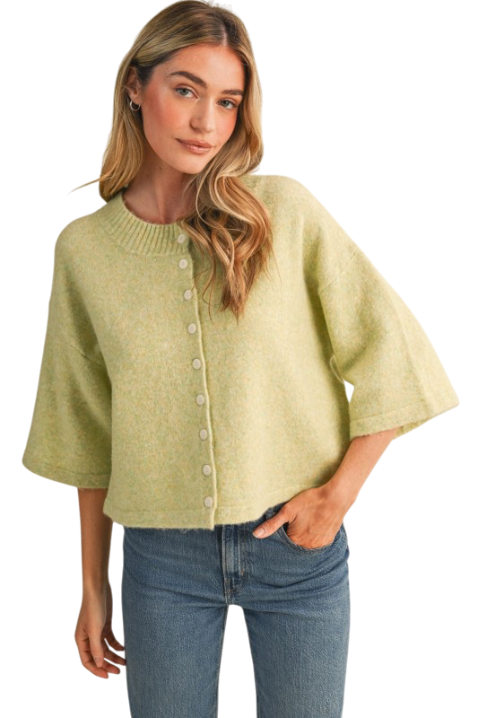 Button Up Cardigan - Two Colors