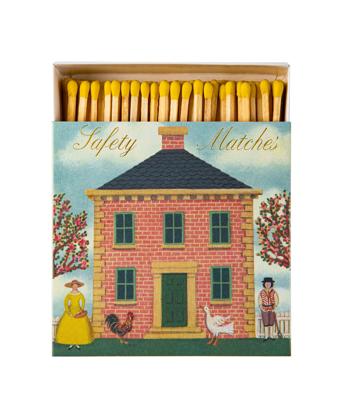 Square Safety Matches