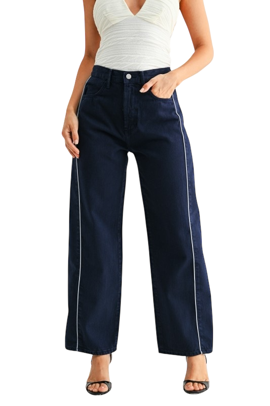 Barrel Twist Jean - Navy
