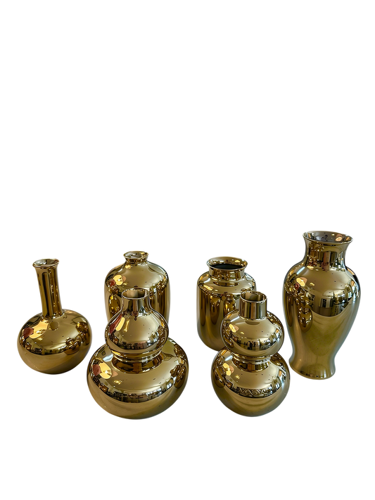 Gold Mini Vases