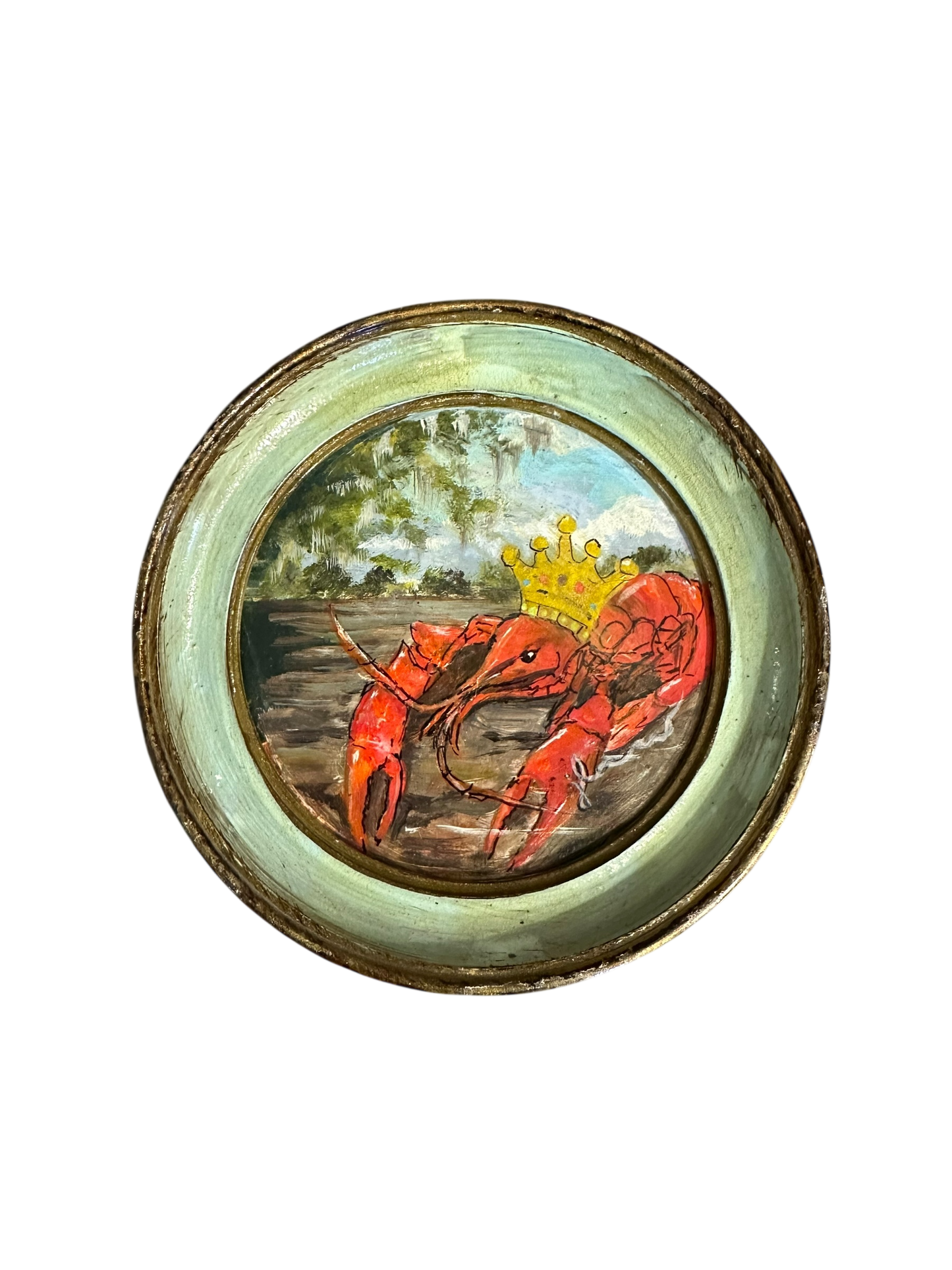 Jenn Leverett Art - Mini Mardi Gras Florentines