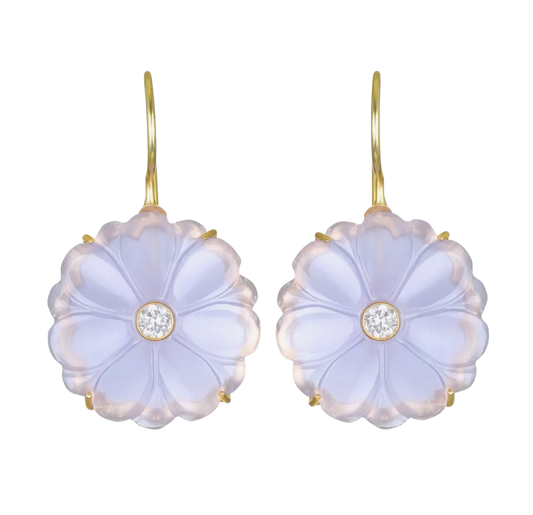 Magnolia Earring - Fig