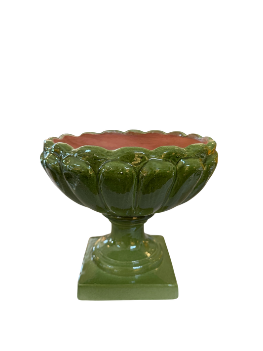 Provence Green Scallop Bowl