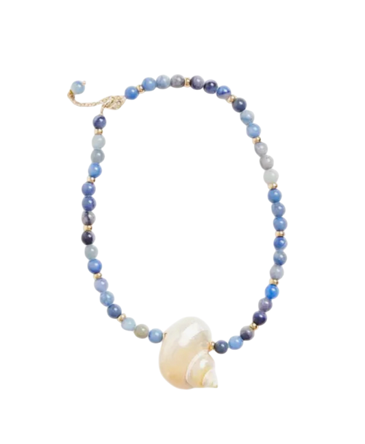 Seashell Beaded Choker