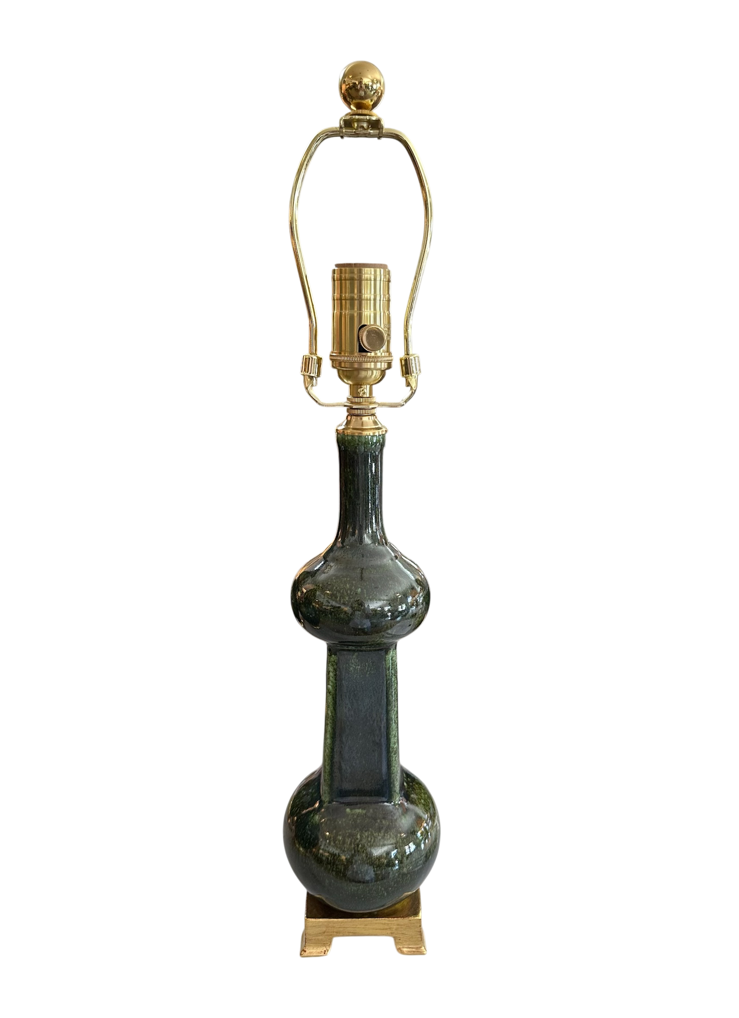 Small Hadley Lamp in Moss