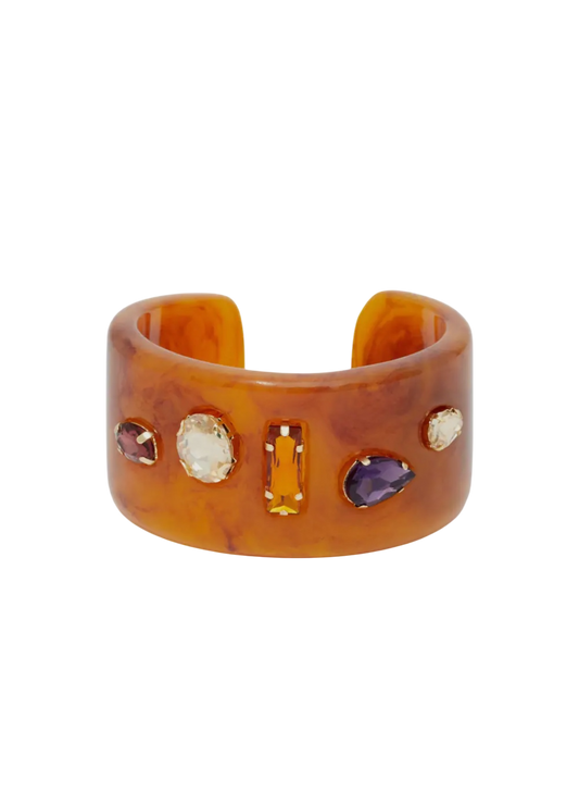 Resin Stone Cuff