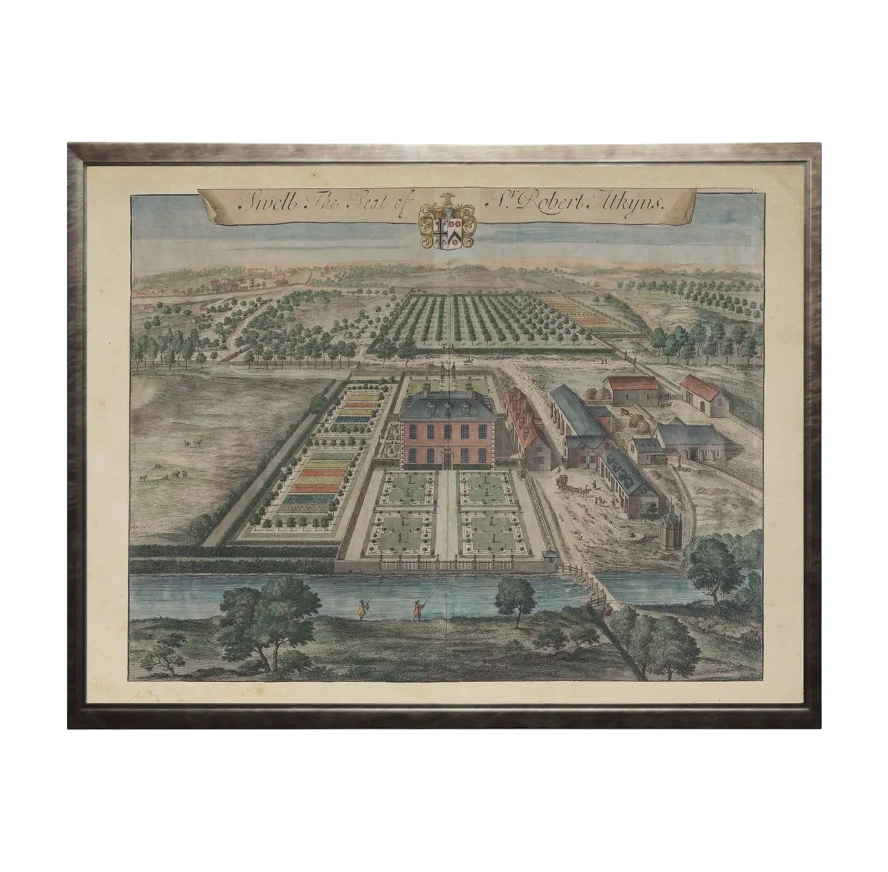 28” x 22” Vintage Estate Plan Print
