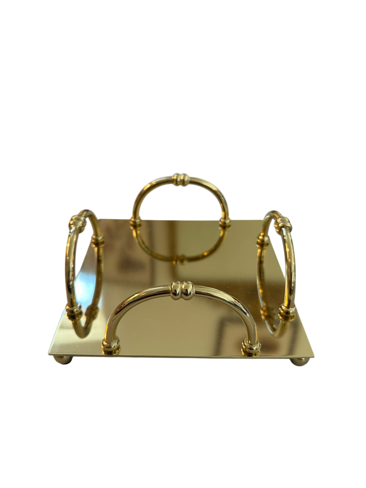 Brass Cocktail Napkin Holder