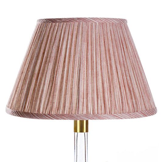Fermoie Pink Strie Lampshade