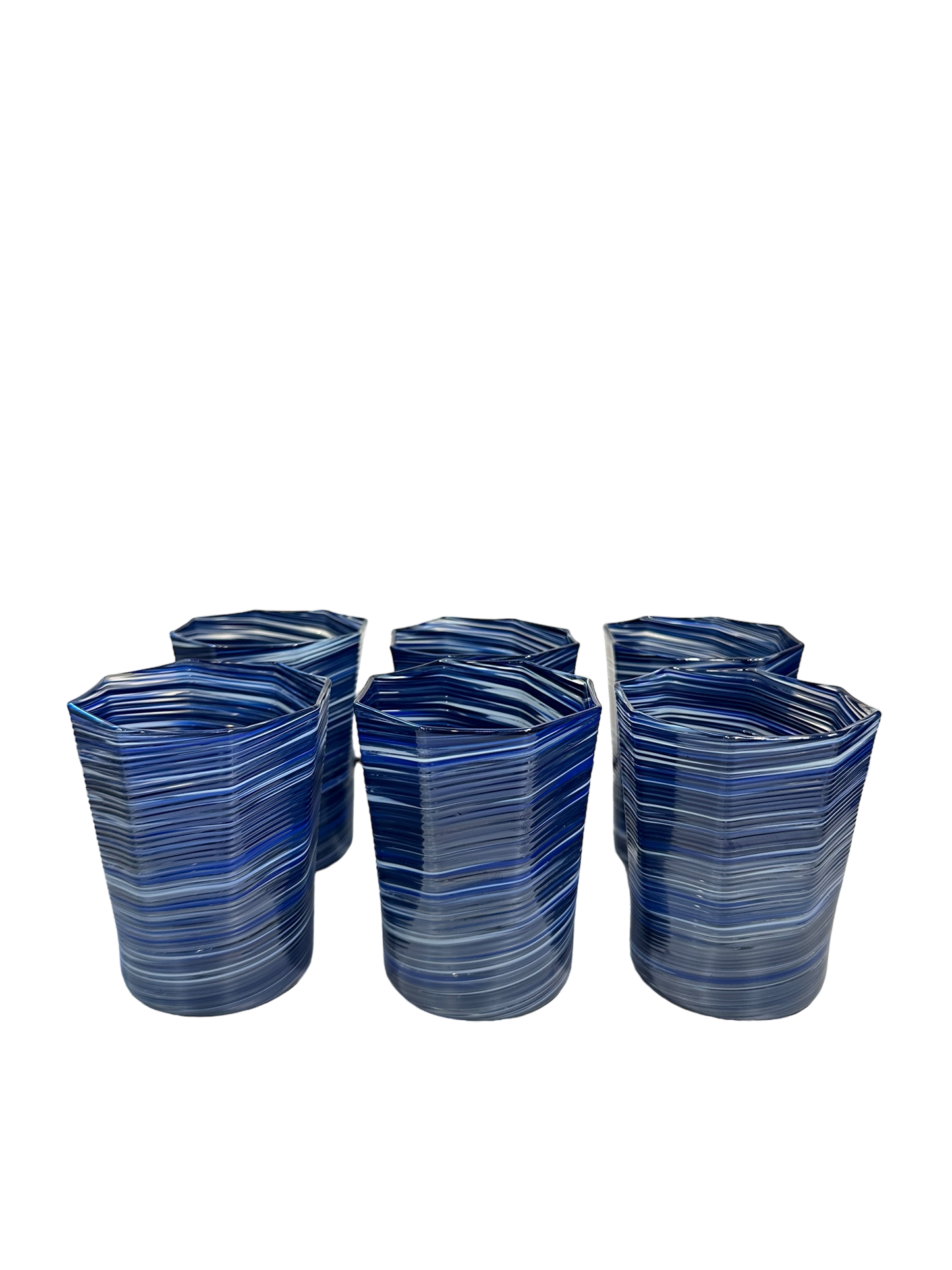 Individual Short Octagonal Glasses