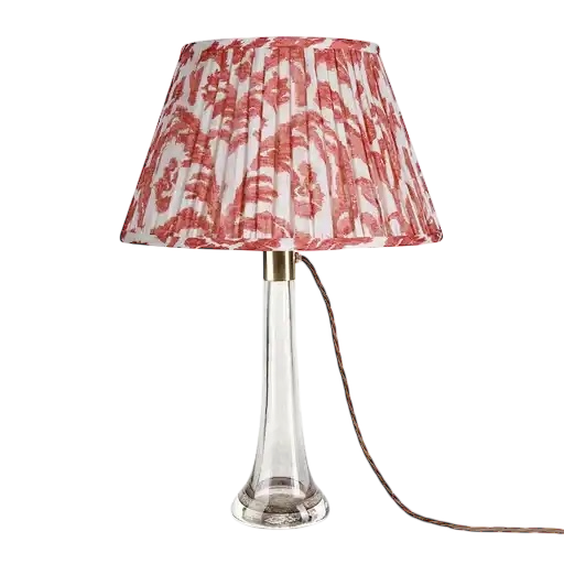 Fermoie Red Marlborough Lampshade