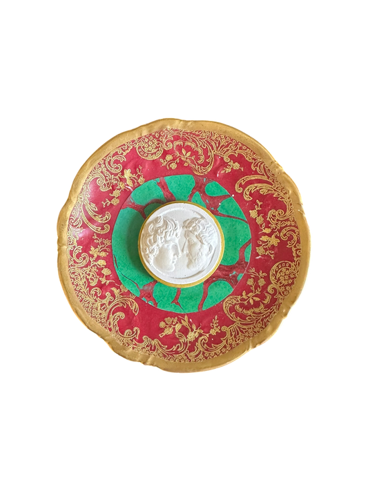 Jenn Leverett Art - Intaglio/Marble Paper on Limoges I