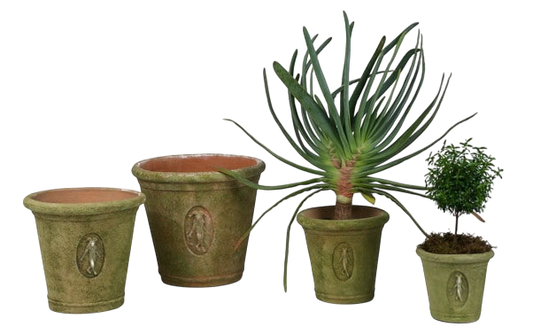 Aged Dimitri Planter Round