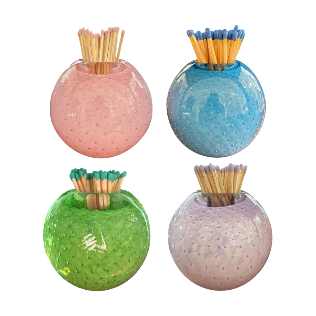 Hand-Blown Match Strikers