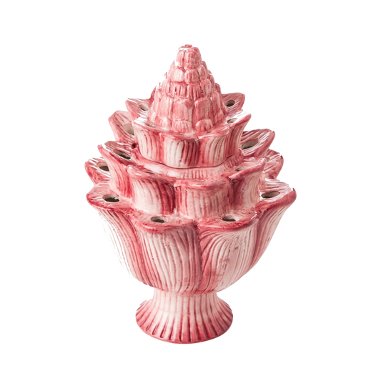 Large Artichoke Tulipiere - Pink