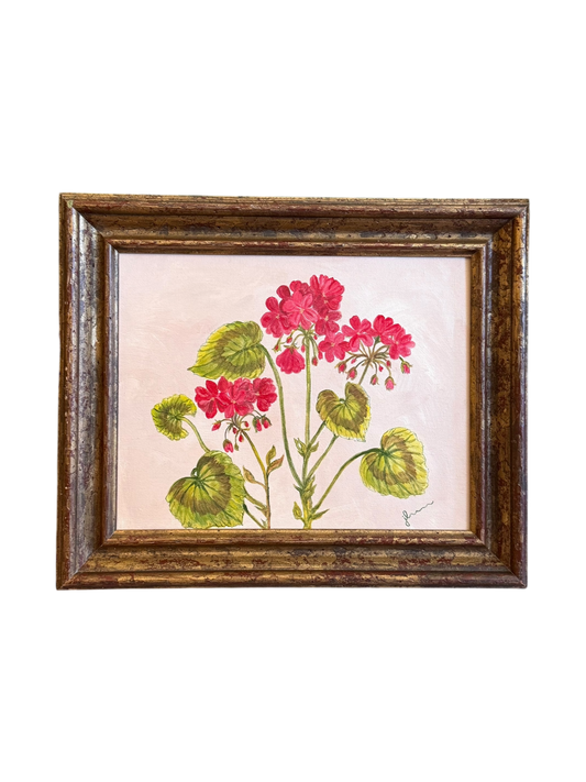 Jenn Leverett Art - Geraniums IV