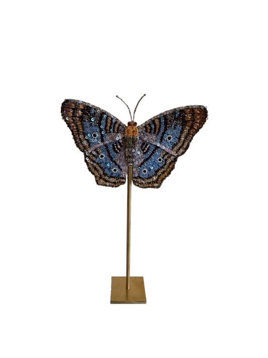 Peacock Butterfly Embellished Object