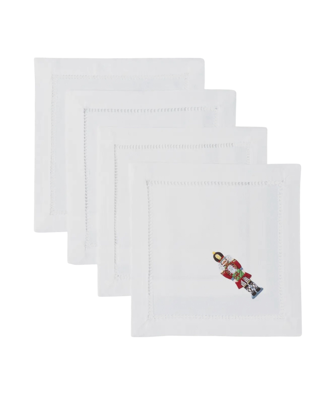 Holiday Cocktail Napkins / Set of 4