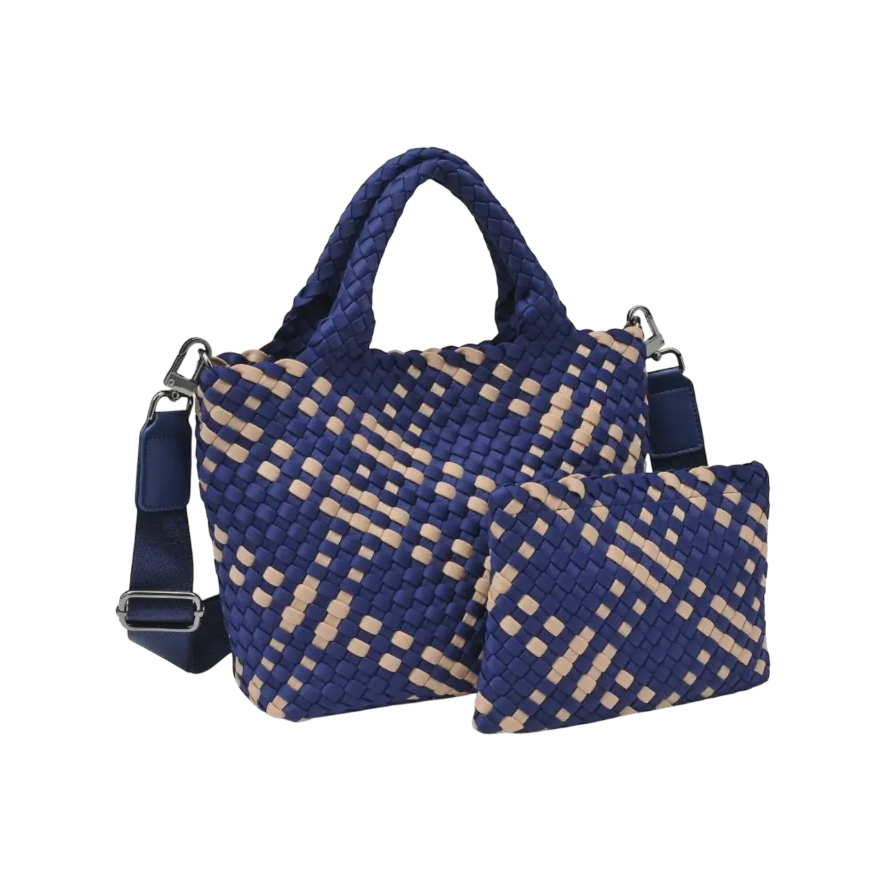 Small Woven Neoprene Crossbody
