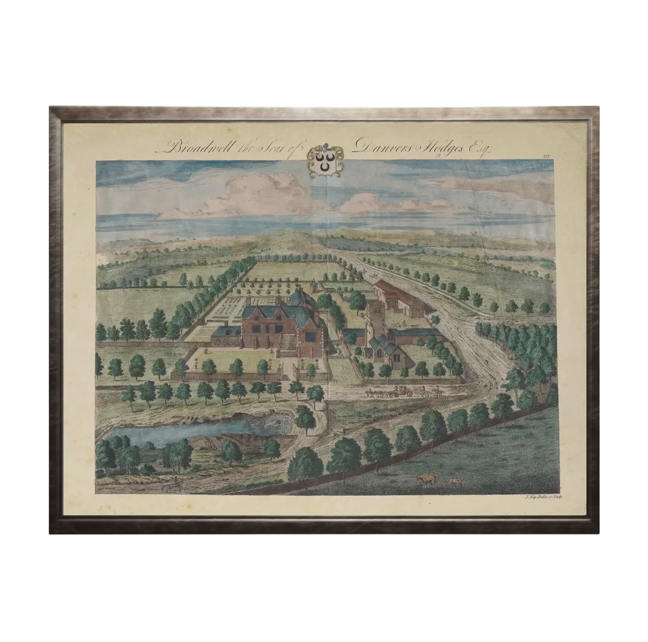28” x 22” Vintage Estate Plan Print