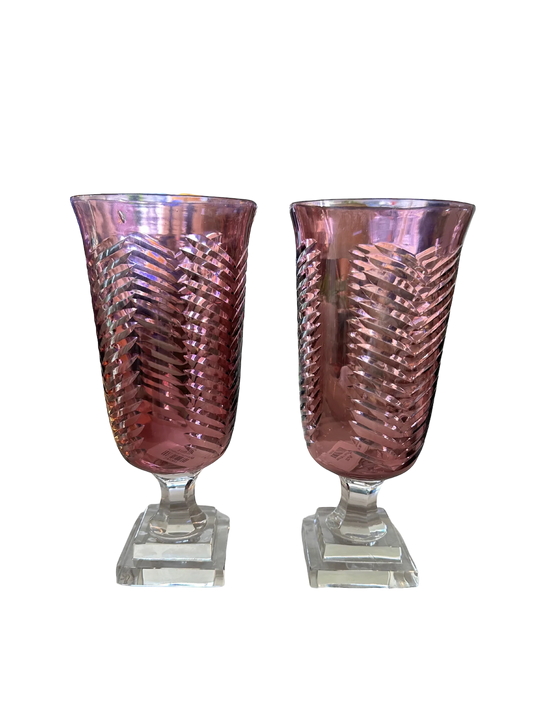 Pair of Amethyst Hurricanes