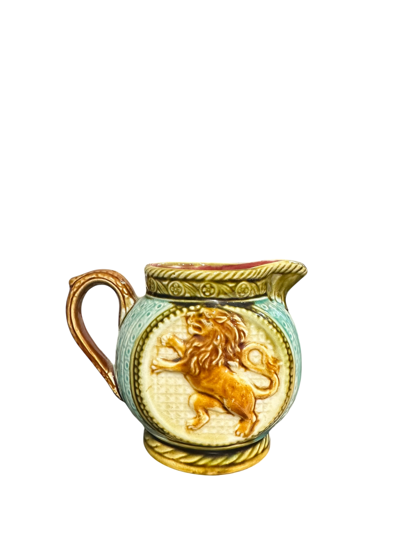 1890’s French Lion Cream Pitcher